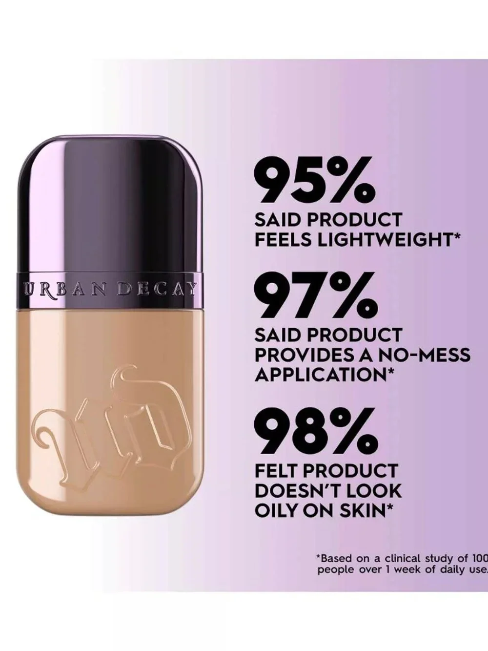 LOT OF TWO! URBAN DECAY FACE BOND WATERPROOF FOUNDATION 24 HR~#31 MEDIUM DEEP X2
